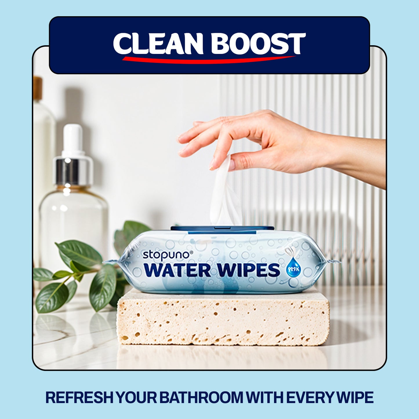 Stopuno Large Wet Wipes 3-Pack Savings
